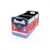  VW T1 busz összecsukható doboz piros-fekete  55,5 x 29,4 x 33,7 cm