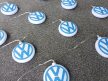 Égösor VW logó, 20 db égö, hossz 3M  (3db AA elemes)