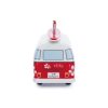 VW T1 Bus persely  piros virágos 