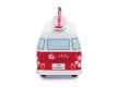 VW T1 Bus persely  piros virágos 