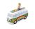 VW T1 busz persely ; 25X12X9,65cm