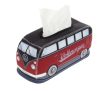 VW T1 busz neoprén papirzsebkendö tartó;fekete/piros;24 x 8,5 x 11 cm 