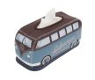 VW T1 buszos neoprén papirzsebkendö tartó;barna/kék;24 x 8,5 x 11 cm 
