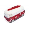 VW T1 busz univerzális 3D táska piros-hibiszkusz 30*14*12