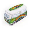 VW T1 busz 3d univerzális neoprén táska - zöld béke  30x14x12 cm 