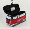 VW T1 busz 3d univerzális neoprén táska - piros fekete 30x14x12 cm 