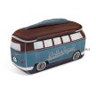 VW T1 buszos univerzális neoprén táska;30X14X12cm;barna-kék