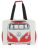 VW T1 buszos táska piros-fehér  49 x 14 x 39 cm / 27 Liter