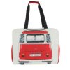 VW T1 buszos táska piros-fehér  49 x 14 x 39 cm / 27 Liter