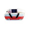 VW T1 buszos sporttáska,piros 50X25X26cm
