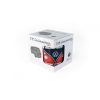 VW T1 porcelán bögre 370 ml piros-fekete