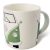 VW T1 buszos porcelán bögre 370ml zöld