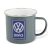 Zománcozott bögre 500ml vw service;kheki szín