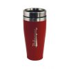 VW rozsdamentes acél thermo bögre 400ml piros