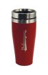 VW rozsdamentes acél thermo bögre 400ml piros
