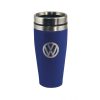 VW rozsdamentes acél thermo bögre 400ml kék
