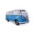 VW T1 falióra,világoskék28X18X2,5cm