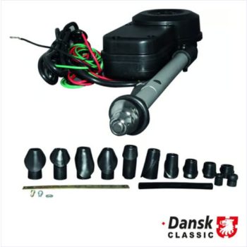   Antenna, elektromos, 12V, króm, O28 mm talp, Porsche 911 2.0-3.3 10/64-07/89