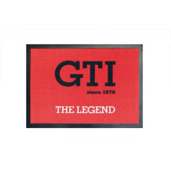 GTI lábtörlö szönyeg Legenda;piros-fekete