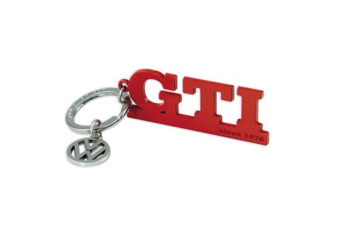 GTI kulcstartó 10*3 cm piros