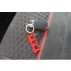 GTI kulcstartó 10*3 cm piros