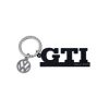GTI kulcstartó 10*3cm  fekete