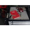 GTI kulcstartó 10*3cm  ezüst