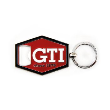 VW GTI kulcstartó piros