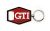 VW GTI kulcstartó piros