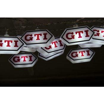GTI fényfüzér 3m 20 LED elemes