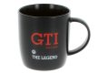 VW GTI porcelán bögre, fekete 370ml,vw licence