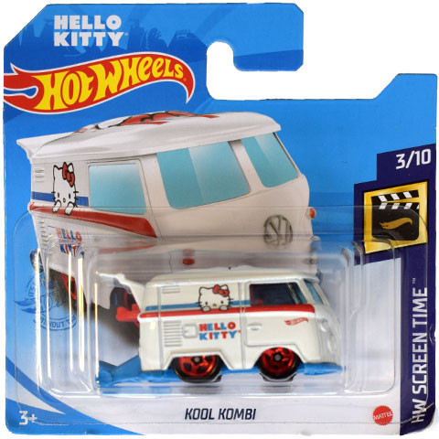 VW T1 Busz,Hot Wheels Hello Kitty, 1:64, Mattel, db.