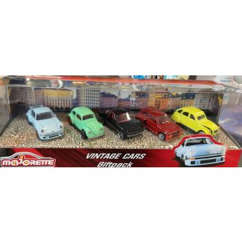 Vintage toy car, set of 5