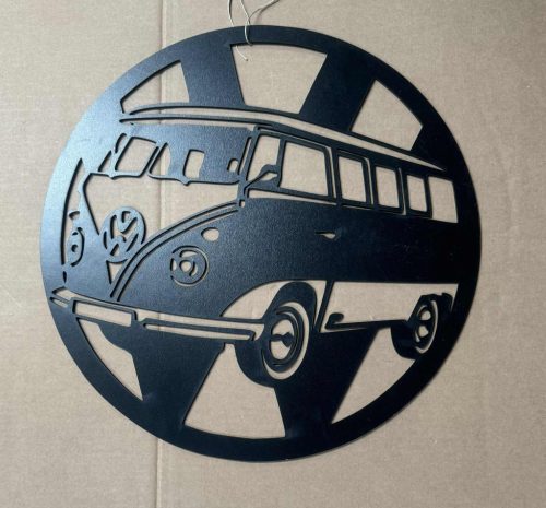 VW T1 buszos fakép 42cmX42cm