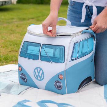 VW T1 buszos hütötáska kék ; 30 x 30 x 30 cm