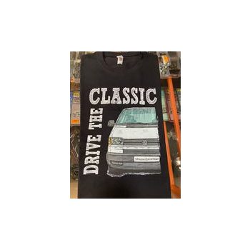  VW T4 T-shirt black, sizes S-XXL, larger sizes available for a small surcharge