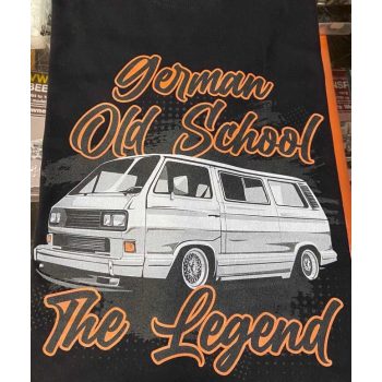   VW T3 The Legend T-shirt, black, sizes S-XXL, larger sizes available for a small surcharge