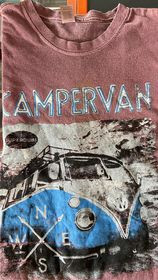 VW T1 Campervan póló,lilás,XXL