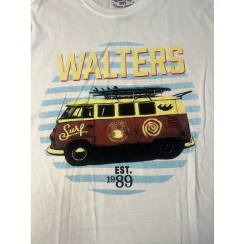 VW T2 bus t-shirt, size XL, grey