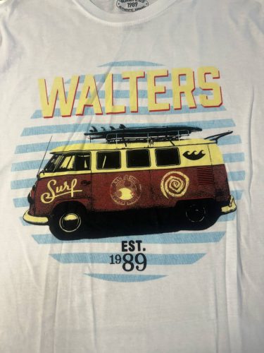 VW T2 buszos póló,XL méret,szürke
