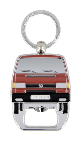 VW T4 kulcstartó sörnyitóval;piros