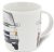 VW T4 buszos porcelán kávés bögre;370ml;fehér