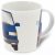VW T4 buszos porcelán kávés bögre; 370 ml ;kék
