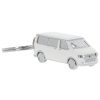 VW T5 Bus 3D kulcstartó fehér
