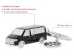 VW T5 Bus 3D kulcstartó fekete