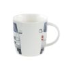 VW Bulli busz T5 porcelán bögre fehér 370ml