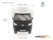 VW Bulli busz T5 porcelán bögre 370 ml fekete