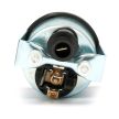 SSP Olajnyomás mérö, Fekete gyürüvel 52mm, 80 PSI, Prémium minöség, UNIVERZÁLIS
