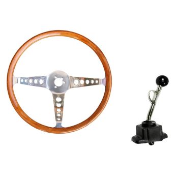 Váltókar és kormány